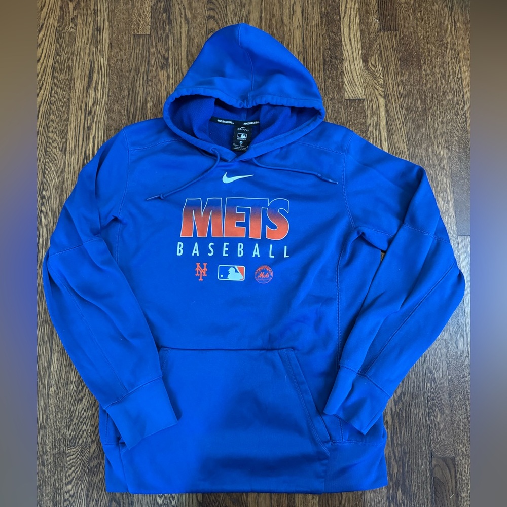 #516 NY Mets Baseball MLB Nike Dri-Fit Hoodie